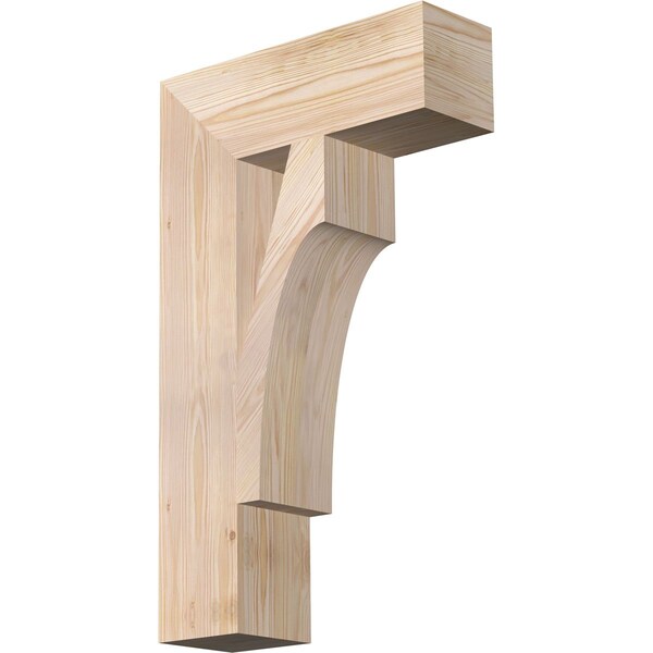 Ekena Millwork Westlake Block Smooth Bracket, Douglas Fir, 5 1/2"W x 18"D x 30"H BKT06X18X30WTL05SDF - main